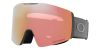 Oakley - Fall Line L Snow Goggles - Prizm Rose Gold Iridium Lenses,  Matte Forged Iron Strap