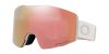 Oakley - Fall Line M Snow Goggles - Prizm Rose Gold Iridium Lenses,  Matte Cool Grey Strap
