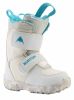 Burton - Toddler's Mini Grom Snowboard Boots - White/Blue
