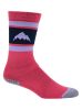 Burton - Kids' Weekend Midweight Socks (2 Pack) - Fuchsia Fusion