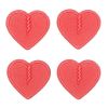 Crab Grab - Mini Hearts Red Stomp Pad