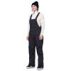 686 - Black Magic INSULATED BIB Black Geo Jaquard - Women's