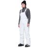 686 - Black Magic INSULATED BIB White Geo Jaquard - Women's