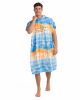 Rip Curl - Mix Up Print Hooded Towel Blue/White OS