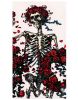 Slowtide - Skull and Roses Towel