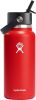 Hydro Flask - 32oz Goji Red Wide Flex Straw Cap