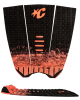 Creatures of Leisure - Mick Fanning Traction Blk Fade Fluro Red