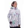 686 - GLCR Hydra Insl. Women's White Geo Fade 20K Jacket