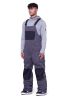 686 - Hot Lap BIB Charcoal Colorblock - Men's