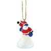 Cape Shore - Santa Snowboarding Ornament