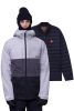 686 - Smarty 3-In-1 Form Jacket White Heather Colorblock - Men's