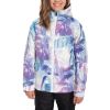 686 - Girl's Speckle Insl. Lagoon Ombre Palm Jacket
