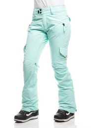 686 - Authentic Cargo Pant Dusty Aqua WMNS SM 