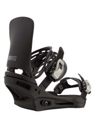 Burton - Men's Cartel Re:Flex Black Snowboard Bindings