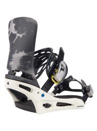 Burton - Men's Cartel Re:Flex White Graphic Snowboard Bindings