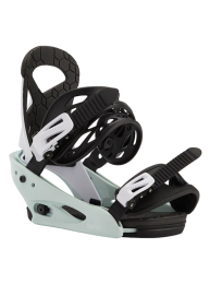 Burton - Smalls Kids Bindings Neo Mint/White LRG (Fits 4K-7K)