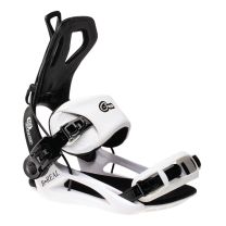  GNU - B-Real White - Women's Snowboard Binding