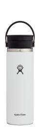 Hydro Flask - 20oz White Wide Mouth Sip Lid
