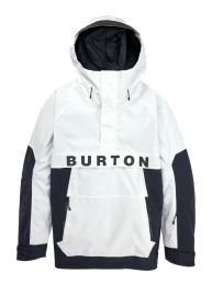 Burton - Men's Frostner 2L Anorak Jacket - Stout White/True Black