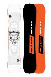 Never Summer - Triple Camber Easy Rider Snowboard (Light Side Edition)