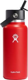 Hydro Flask - 32oz Goji Red Wide Flex Straw Cap