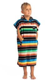 Slowtide - Joaquin Poncho Multi Stripes Kids