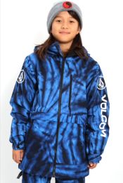 Volcom - Holbeck Ins JKT Blk/Blue Dye Boys MED