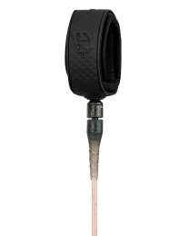 Creatures of Leisure - Longboard Ankle Leash 9' Pink Speckle Blk