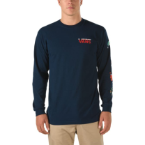 Vans - Peanuts Holiday SM Navy  LS Tee