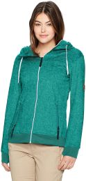 686 - Ella Bonded Women's Teal Zip Hoodie