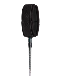 Creatures of Leisure - Longboard Ankle Leash 9' Cement Speckle Blk