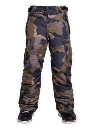 686 - Boy's All Terrain Olive Geo Camo Pant