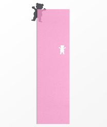 Grizzly - Clear Cut Out 9" Pink