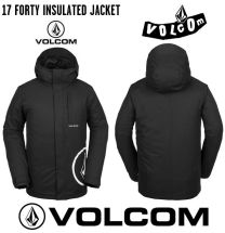 Volcom - 17 Forty INS JKT Blk MNS XL
