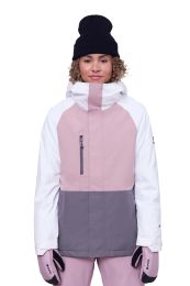 686 - Willow GORE-TEX Jacket White Mauve Grey - Women's