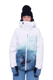 686 - Hydra INSULATED Jacket White Orion Blue Cloudbreak - Women's