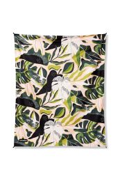 Nomadix - Monstera Green Pink Festival Blanket