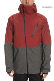 686 - GLCR Thermagraph Men's Rusty Red Colorblock Jacket