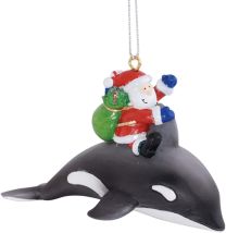 Cape Shore - Orca Santa Ornament