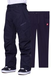 686 - Smarty 3-In-1 Cargo Pant Black - Men's