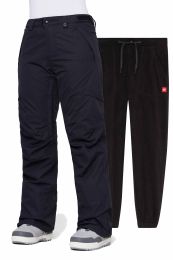 686 - Smarty 3-In-1 Cargo Pant Black - Women's