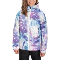 686 - Girl's Speckle Insl. Lagoon Ombre Palm Jacket